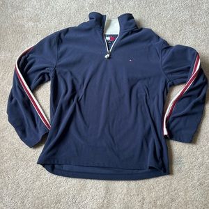 Tommy Hilfiger Men's 1/4 Zip Mock-Neck Sweatshirt